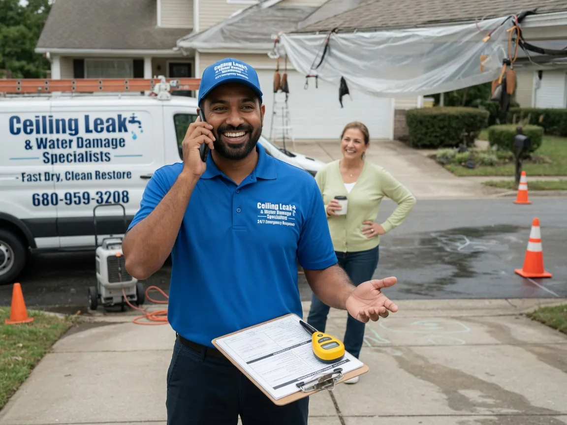 Ceiling Leak Cleanup Cedar Hill, MO FAQs